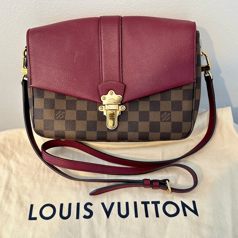 Louis Vuitton damier ebene Clapton PM crossbody bag shoulder bag